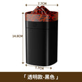 new volcano rainbow flame aroma diffuser, mini home humidifier with ambient light, usb desktop humidifier