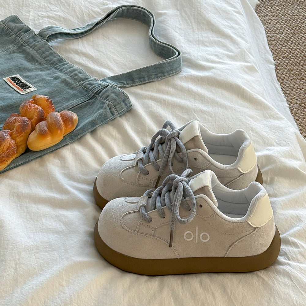 Thick sole heightening german training shoes for women 2026 spring autumnew arrivalretroeasiest for match sneakers casual sneakers forrest gump shoes