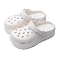 Collection of croc shoes eva croc shoes men's 2025 new beach anti-odor stomping on shit slippers women's summer outer