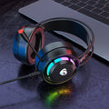 psh-300 computer head-mounted chicken-eating headphones with sound and slot identification with microphone 7.1 e-sports game wired headset