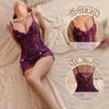 Night fragrance sexy intimates pajamas women's suitsexy transparent lace uniform temptation role play see-through outfit