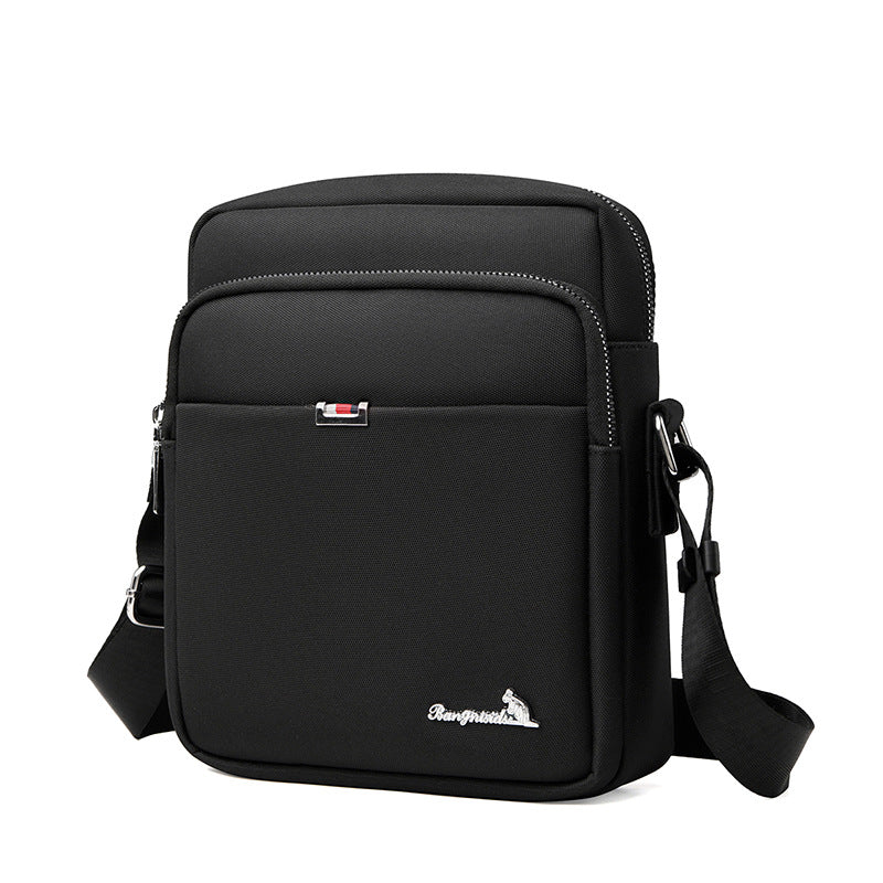 New Oxford cloth fashion trend hand carry versatile simple atmosphere high value bag casual fanny bag messenger bag