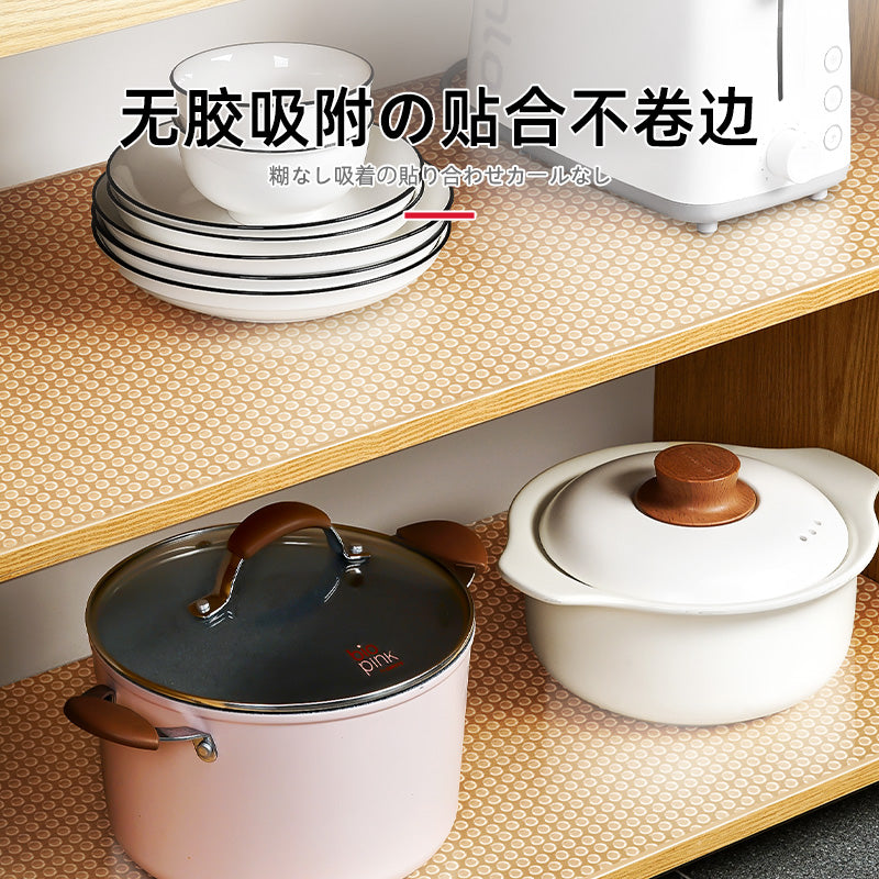 Household drawer pad paper transparent kitchen countertop pad waterproof, oil-proof and dirt-resistant cabinet pad dirt-resistant thickened shoe cabinet pad paper
