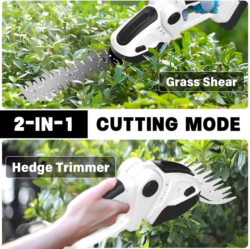 For homelithium battery hedge trimmer fence shear hedge shear electric garden gardening rechargeable pruning shear tool lawn mower