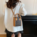 hot-selling tote bag, shoulder bag, influencer-approved vintage monogram letter crossbody bag, trendy and fashionable versatile bag for women
