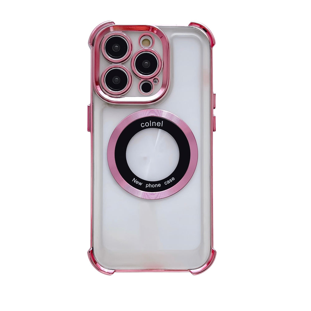 Airbag anti-fall 11 suitable for iphone 17 mobile phone case 16 magnetic holder apple 15 protective cover 14 airbag anti-fall