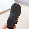 Vancahao cross-border bow flats small flats for women  spring new arrival leopard print easiest for match flats mary jane shoes