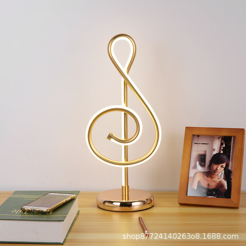 Modern minimalist nordic led table lamp - bedroom bedside lamp - warm, romantic, artistic, unique designer eye-care desk lamp