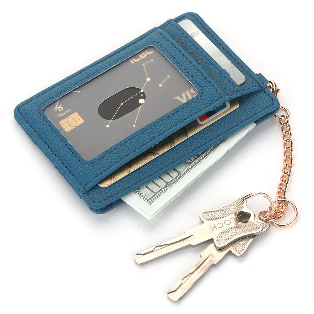 Spot unisex card cover, card bag, women's senior sense bank card protective cover, certificate, bus card bag, multi-card space