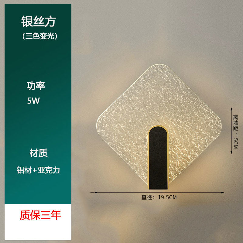 Wall Lamp Bedroom Simple Modern Creative Butterfly Bedside Lamp Aisle Corridor Wall Lamp 2025