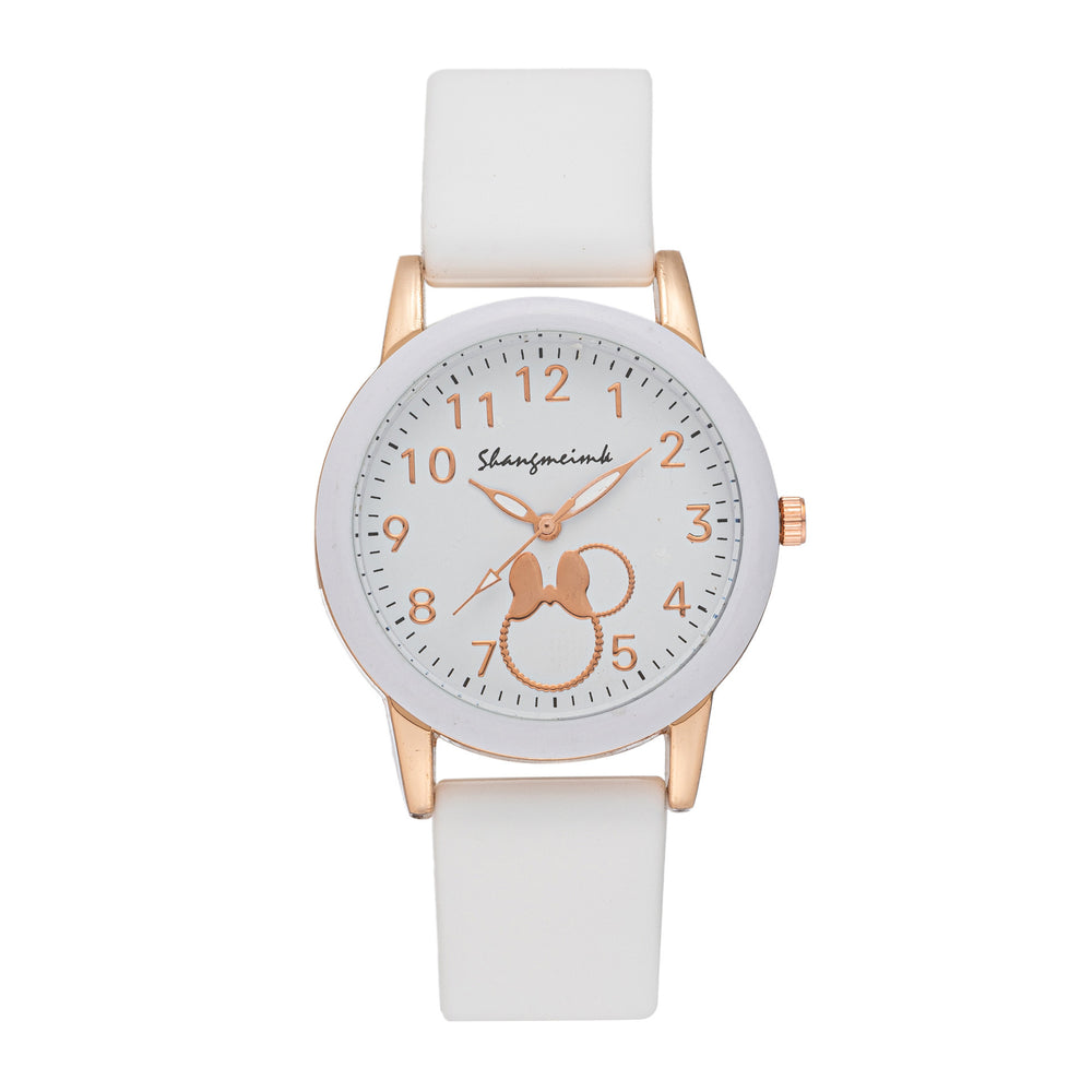 New arrival: cross-border kids' rabbit-themed silicone quartz watch - fresh, minimalist, and stylish. wholesale direct from the manufacturer