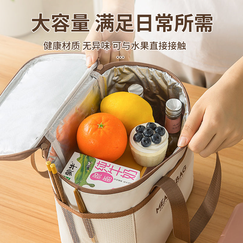 Lunch box bag, rice insulation, portable bag, bento bag, thickened aluminum foil, office workers and students bring rice, waterproof lunch bag
