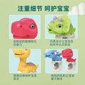 【customizable】cartoon dinosaur water gun - perfect for boys and girls, beach fun, water fights, and wholesale for street vendors - kids' toys