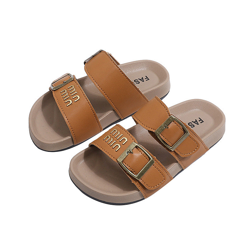 Vancahoboken boys' cork sandals & slippers -  summer new collection - indoor/outdoor sandals & flip-flops for older boys