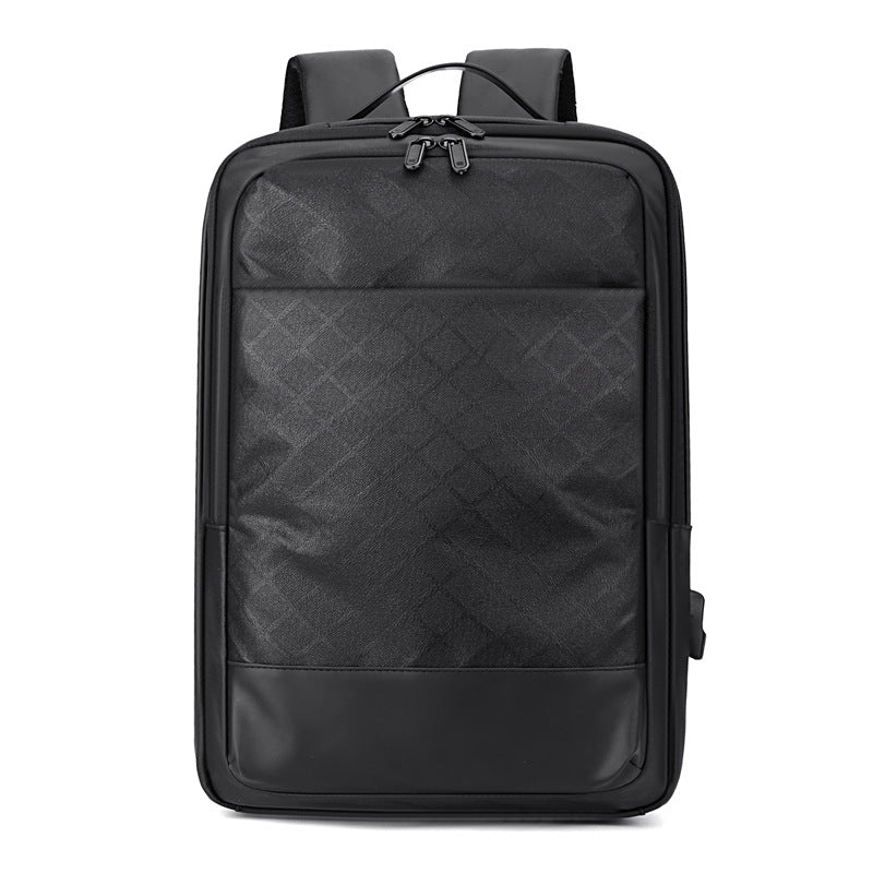 New backpack trendy high-end sense, men's multi-functional business, computer bag casual large-capacity  backpack tide