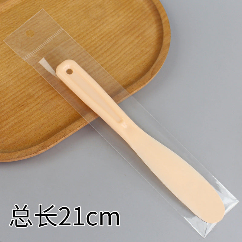 Wholesale facial mask applicator spatula set: plastic beauty mixing, stirring, scraping, and smoothing tools for face, body, and eye creams - crescent shaped spoons included