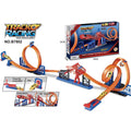 new arrival pull-back sports car puzzle assemble building blocks racing track diy track car kids toys amazon