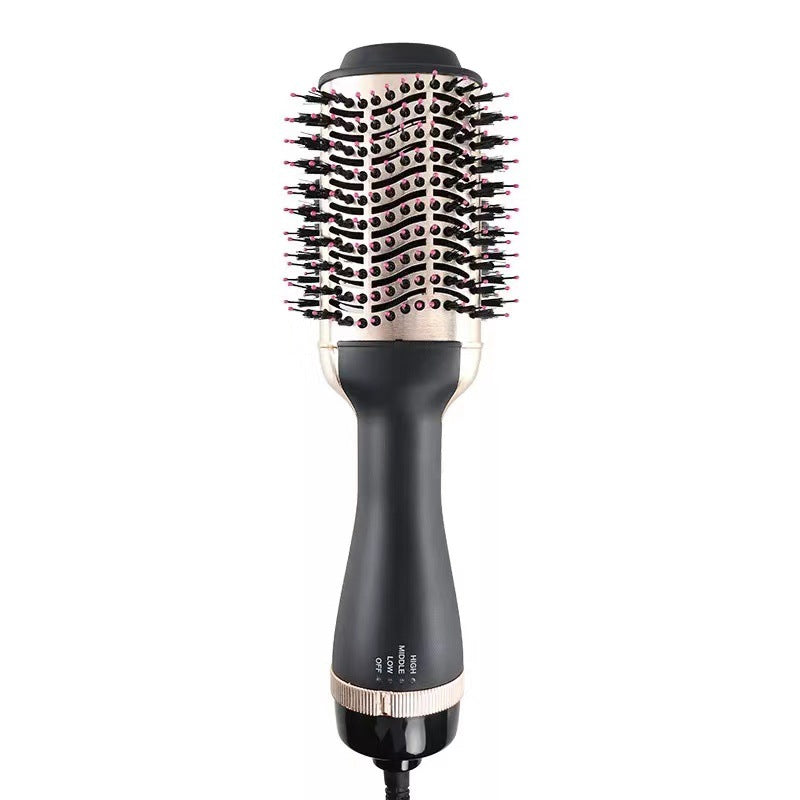 Cross-border popular hot air comb upgraded multi-functional electric hair dryer negative ion curling iron lazy hair care straight hair comb