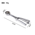 Stainless steel ice cream scoop scooper ice cream scoop scooper scoop scooper fruit scoop handy gadget