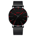Men's casual watch fashion geneva couple men's women's casual business mesh strap quartz watch
