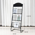 Floor magazine rack, newspaper rack, book rack, display rack, promotional material rack, single page rack, storage rack