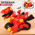 Dinosaur transforming toy - kids' collision car - boy's birthday gift - tyrannosaurus rex robot - ages 3-6