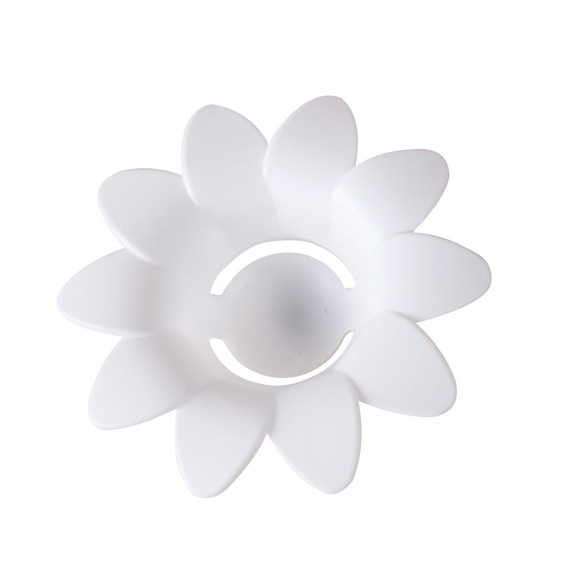 Daisy egg white separator - home use egg yolk and white filter tool - creative baking flower drainer - egg separator