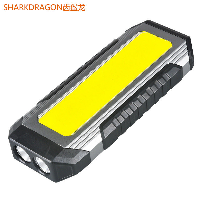 Cross-border new LED work light Type-C charging auto repair light with magnet hook multi-function flashlight