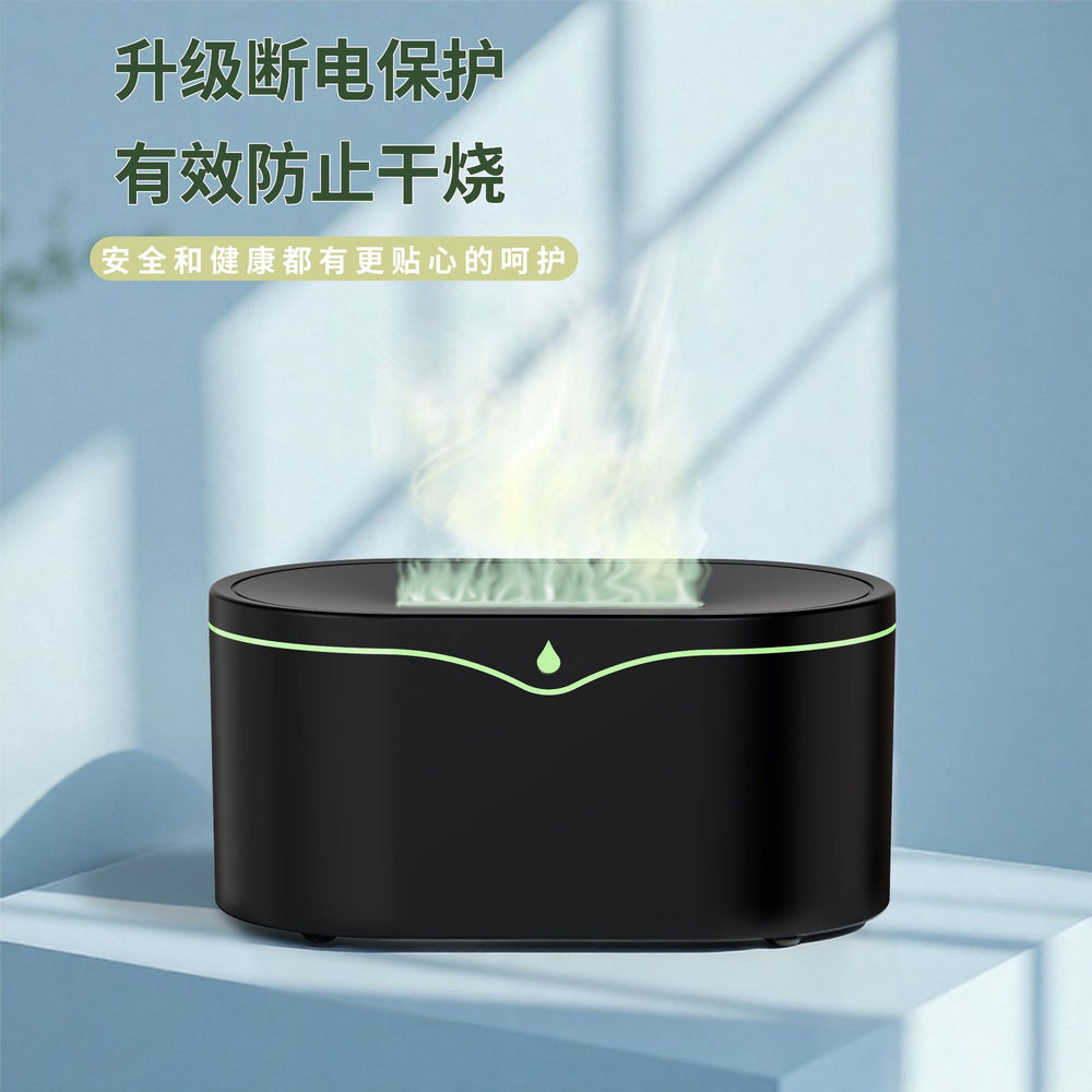 Amazon's new artificial flame aromatherapy machine for home humidifier essential oil diffuser aromatherapy machine large capacity humidifier