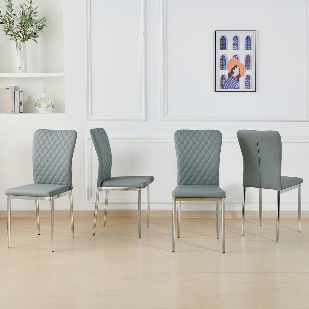Amazon hot selling light luxury classy dining chair cross-border foreign trade mail order packaging restaurant chairs dining chairs