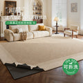 Removable and washable carpet living room new arrival medieval cream style removable double layer for home easy-care soundproof floor mat french style
