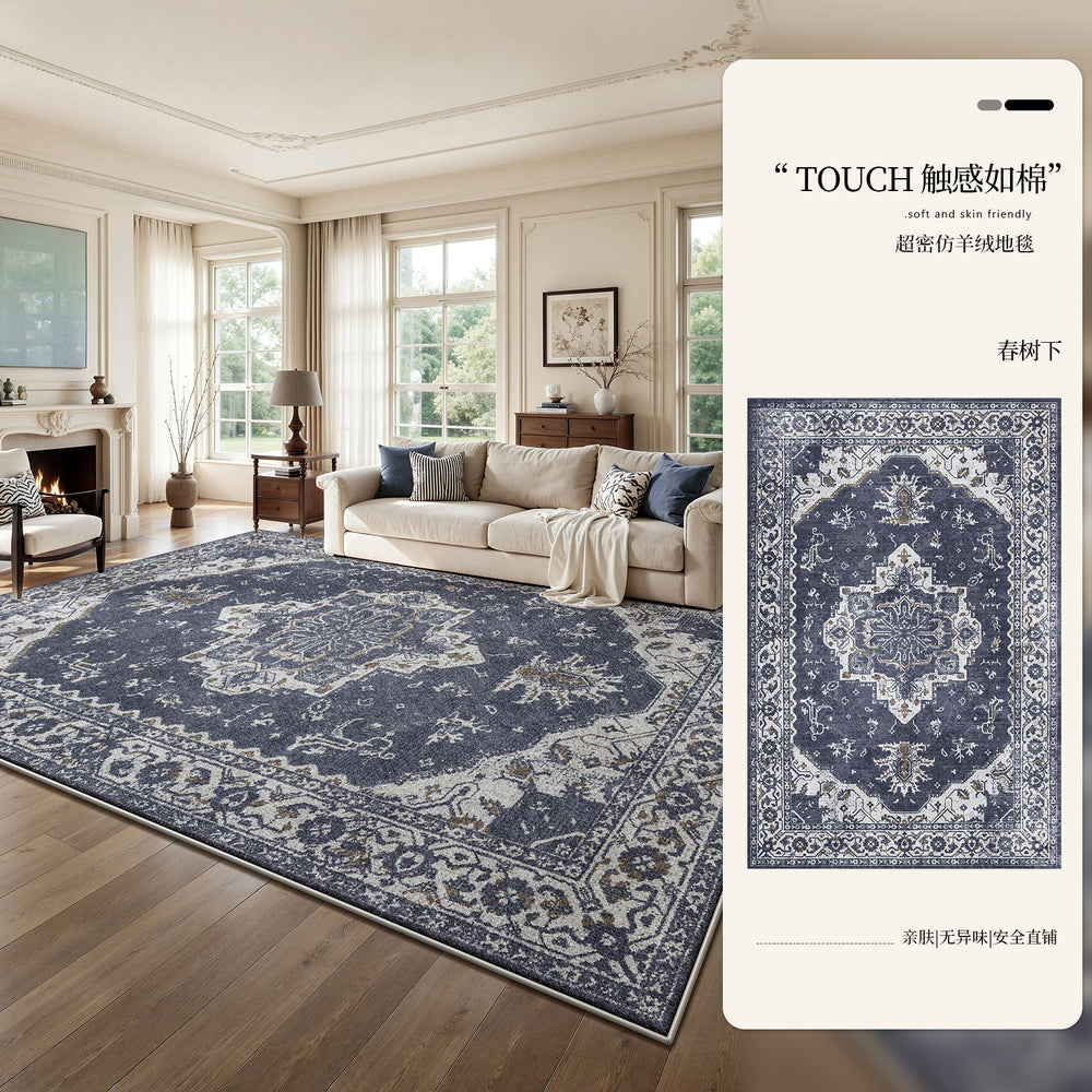 persian-style carpet living room accessible luxuryclassy bedroom ethnic bohemia scandinavian non-slipthickened floor mat
