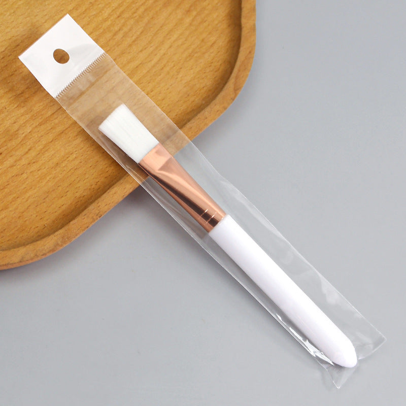 Beauty brush makeup brush facial mask brush manufacturer gold aluminum set white hair brush tea pen independent packaging pot brush wholesale