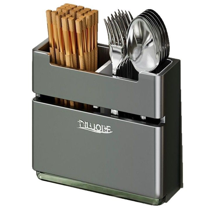 Chopsticks tube Wall-mounted kitchen drain Household drain Shelf Kitchen storage box Cage storage box Shelf