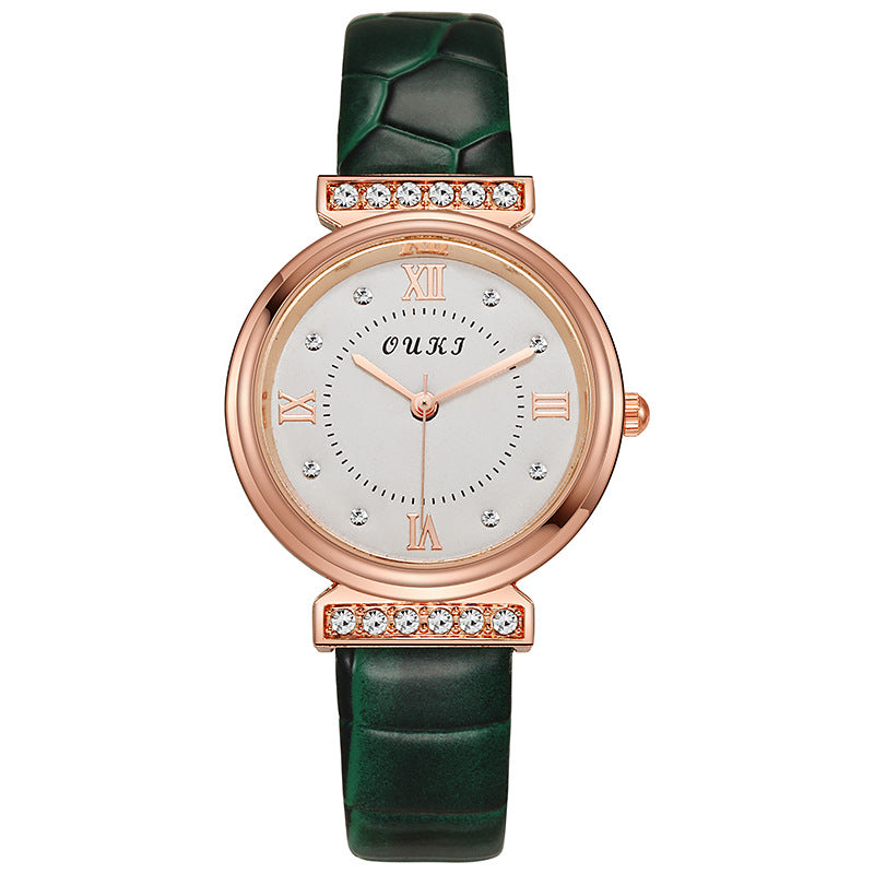 Tiktok trending women's watch: stylish, waterproof, minimalist, elegant, light luxury, unique, and new ins style