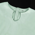 New casual two-piece set: slimming, chic, and perfect for work. solid color, cinched waist, ruffle-trimmed short sleeve top and wide-leg pants set