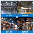 Three-proof led industrial and mining lamp industrial plant chandelier factory workshop stadium lighting warehouse super bright 100w light bulb