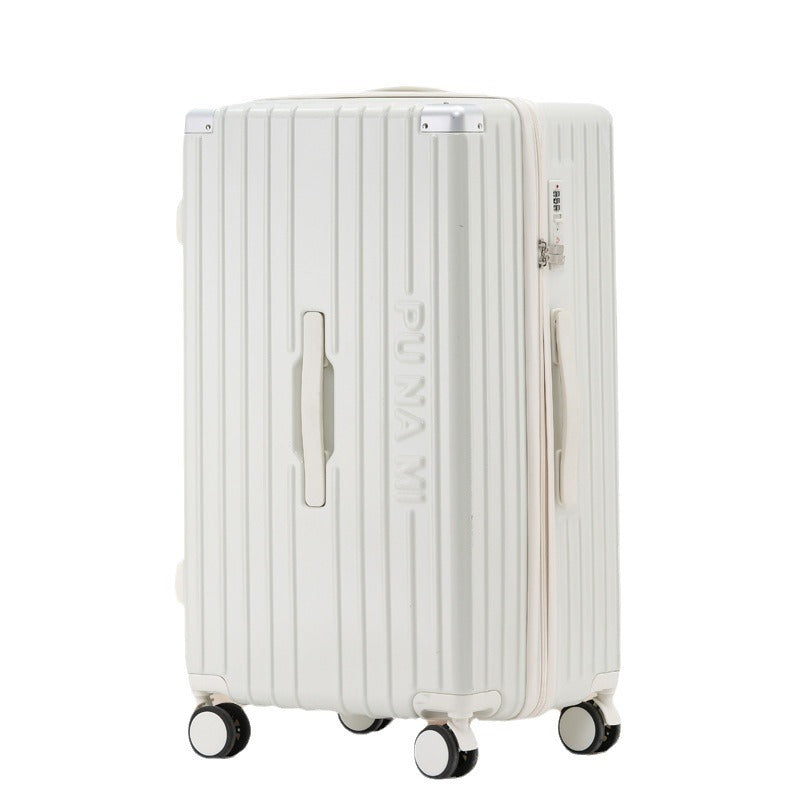 Multifunctional 20-inch suitcase with cup holder, trolley, universal silent wheel, student suitcase, travel boarding suitcase