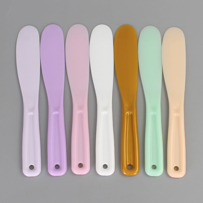Large facial mask stick plastic beauty mask mixing stick scraper application stick body mask stick with packaging length 21cm