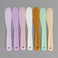 Large facial mask stick plastic beauty mask mixing stick scraper application stick body mask stick with packaging length 21cm