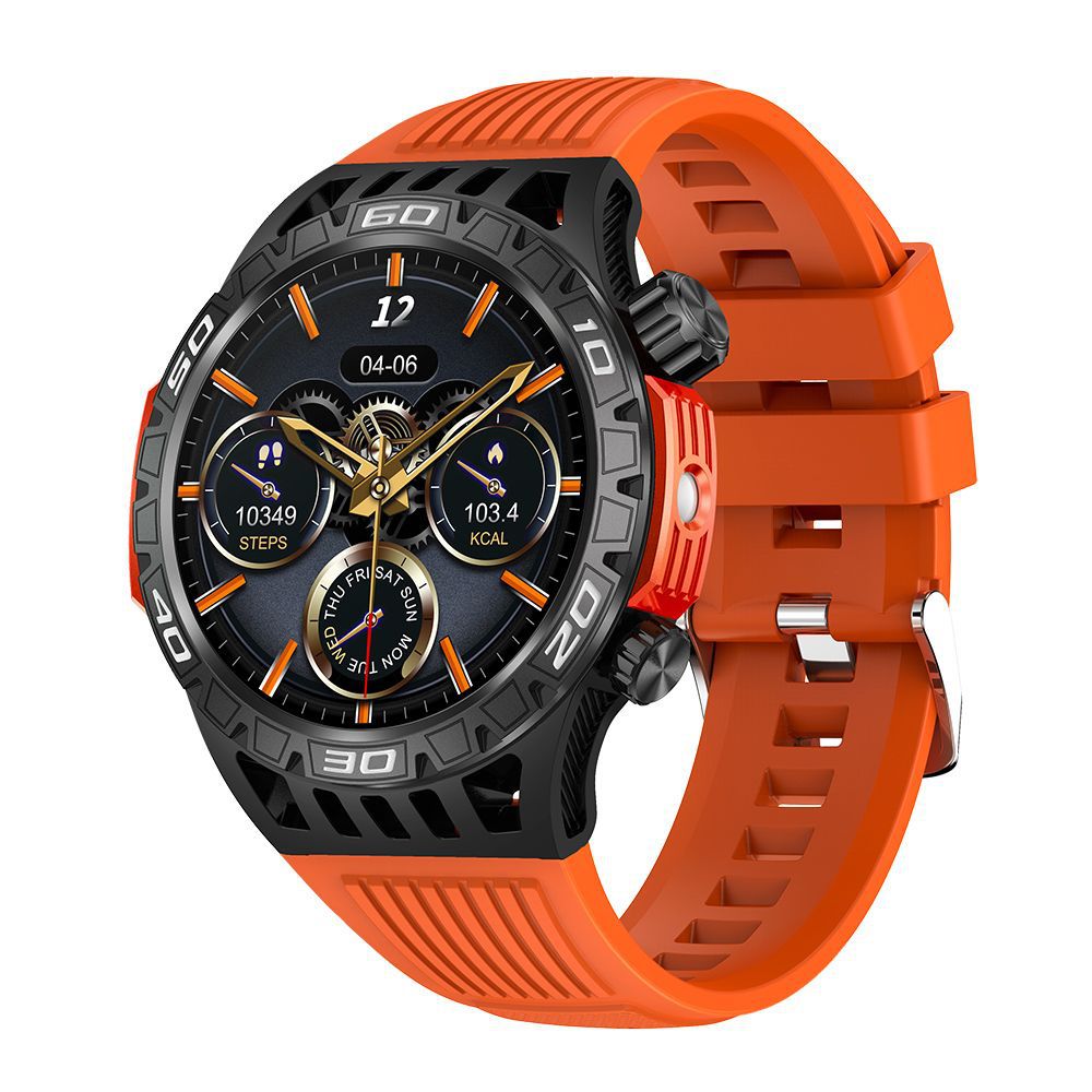 Ht22 smart watch: bluetooth calling, heart rate & blood pressure monitoring, fitness tracking, tech-infused touchscreen smart bracelet