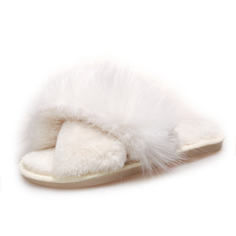 Fall and winternew arrivalmofu slippersplus size cross-border slippers indoor and outdoor slippers women inspopularheattech cross slippers