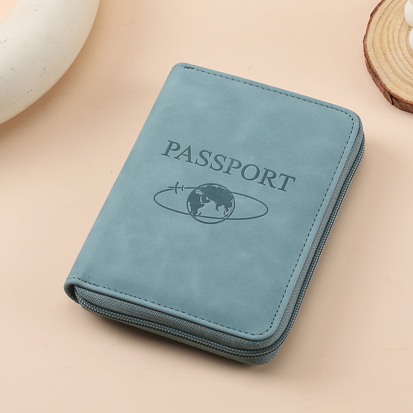 [99% rate] 2025 new matte RFID anti-theft travel ticket storage wallet new wholesale passport bag