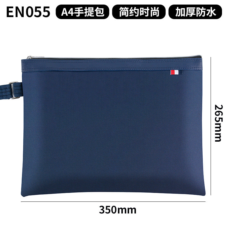 File bag a4 portable storage bag office bag classic simple cloth document data storage bag business bag