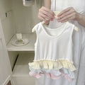 【summer clearance with free shipping】girls' tank dress -  summer new korean style kids' chic t-shirt dress