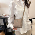 new arrivalcasualpure color small bag for women casual lightweight oxford cloth crossbody bag easiest for match shoulder bag mobile phone bag