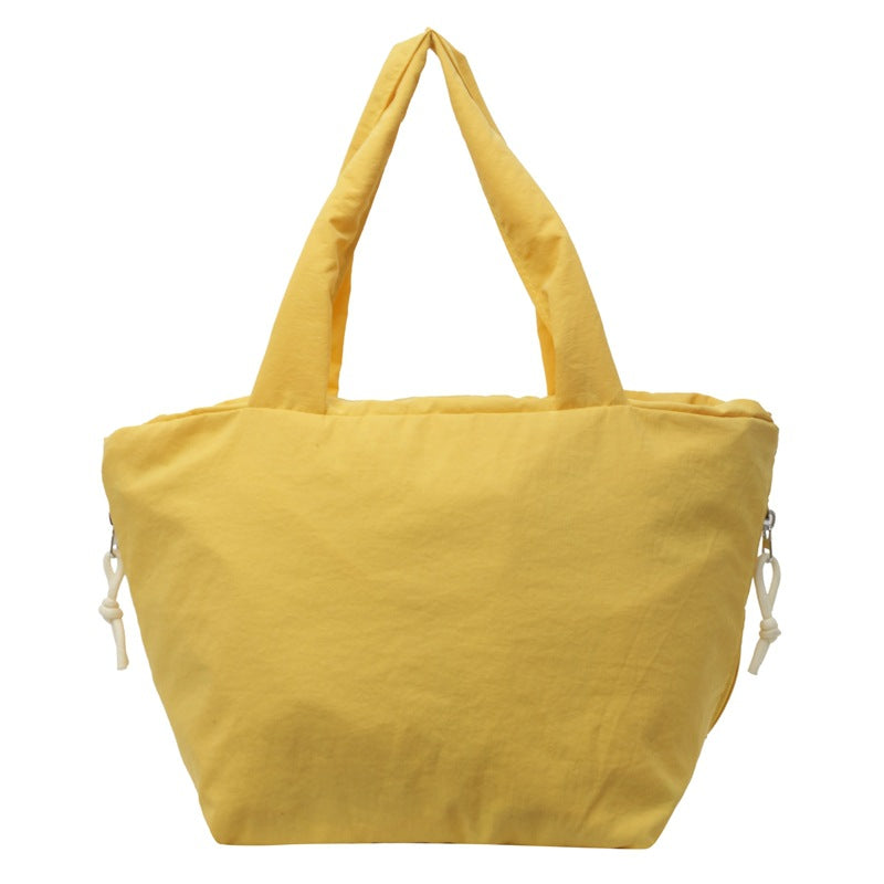 Crossbody bag women's versatile large-capacity satchel 2025 new niche soft leather shoulder bag commuter women's bag