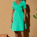 African cross-border  new arrivalfashion african elegantwork clothingpure color leisureloose style dress special price