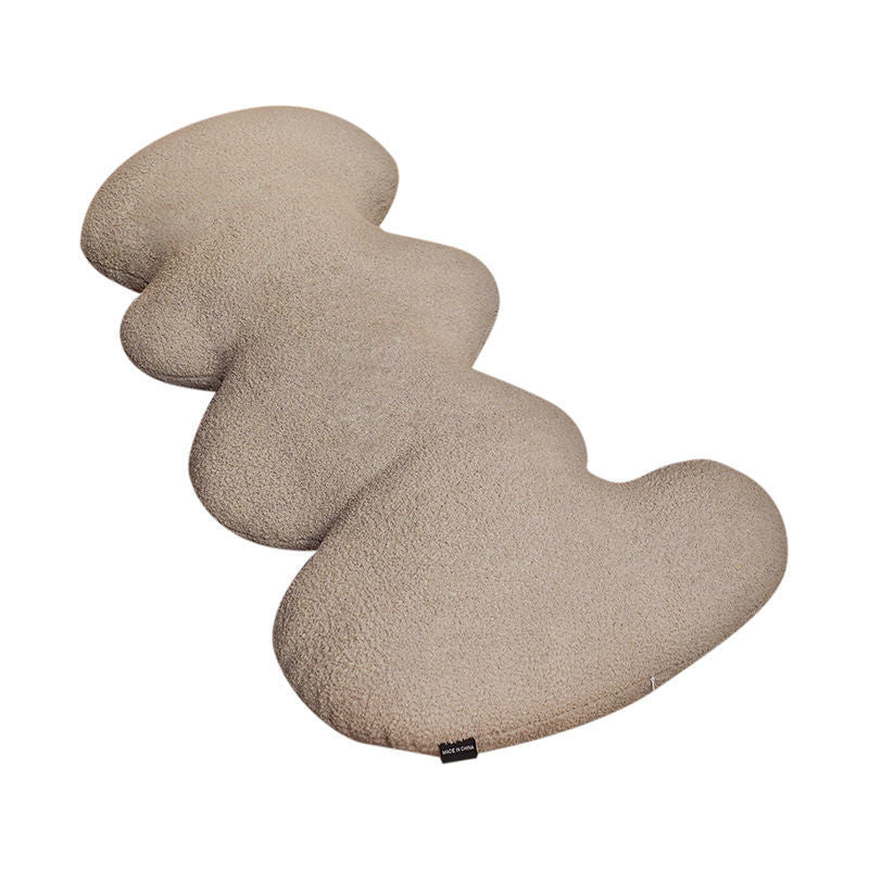 Cute wavy pillow, long pillow, leg pillow, bedside pillow, long sleeping bed, pregnant woman sleeping on her side, birthday gift for women