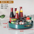 New kitchen storage rack - desktop rotating organizer, round spice rack, adjustable kitchen storage shelf